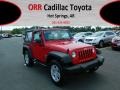 Flame Red - Wrangler X 4x4 Photo No. 1