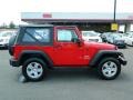 Flame Red - Wrangler X 4x4 Photo No. 2