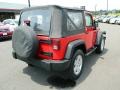 Flame Red - Wrangler X 4x4 Photo No. 3