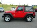 Flame Red - Wrangler X 4x4 Photo No. 6