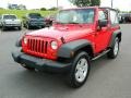 Flame Red - Wrangler X 4x4 Photo No. 7