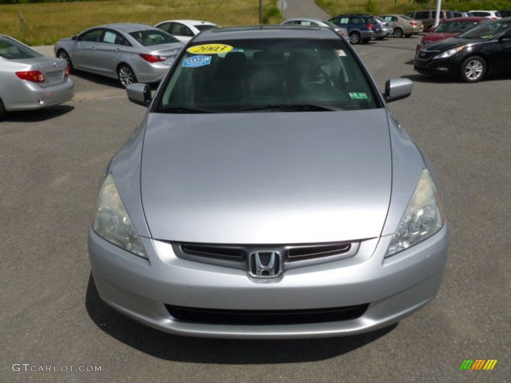 2003 Accord EX-L Sedan - Satin Silver Metallic / Black photo #2