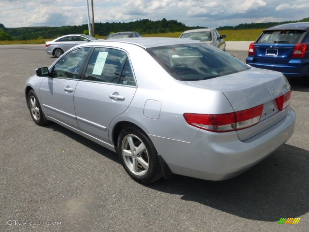 2003 Accord EX-L Sedan - Satin Silver Metallic / Black photo #5