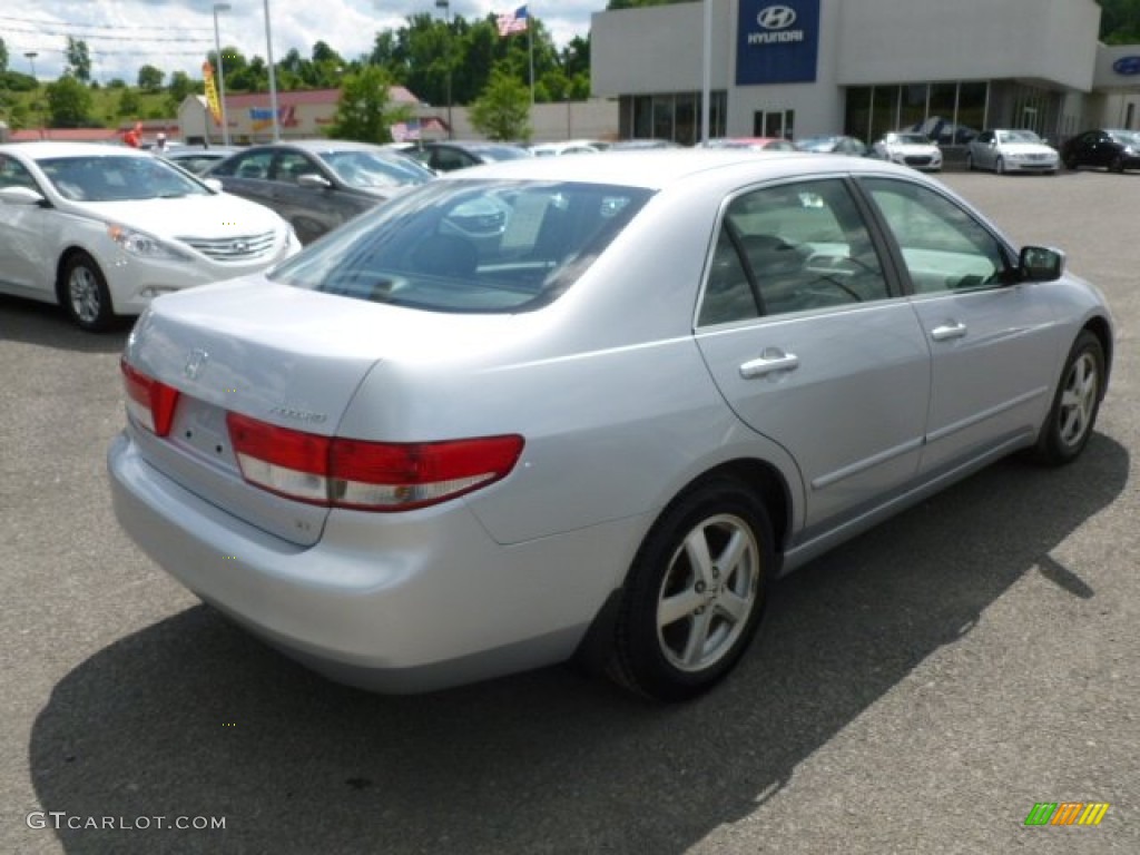 2003 Accord EX-L Sedan - Satin Silver Metallic / Black photo #7