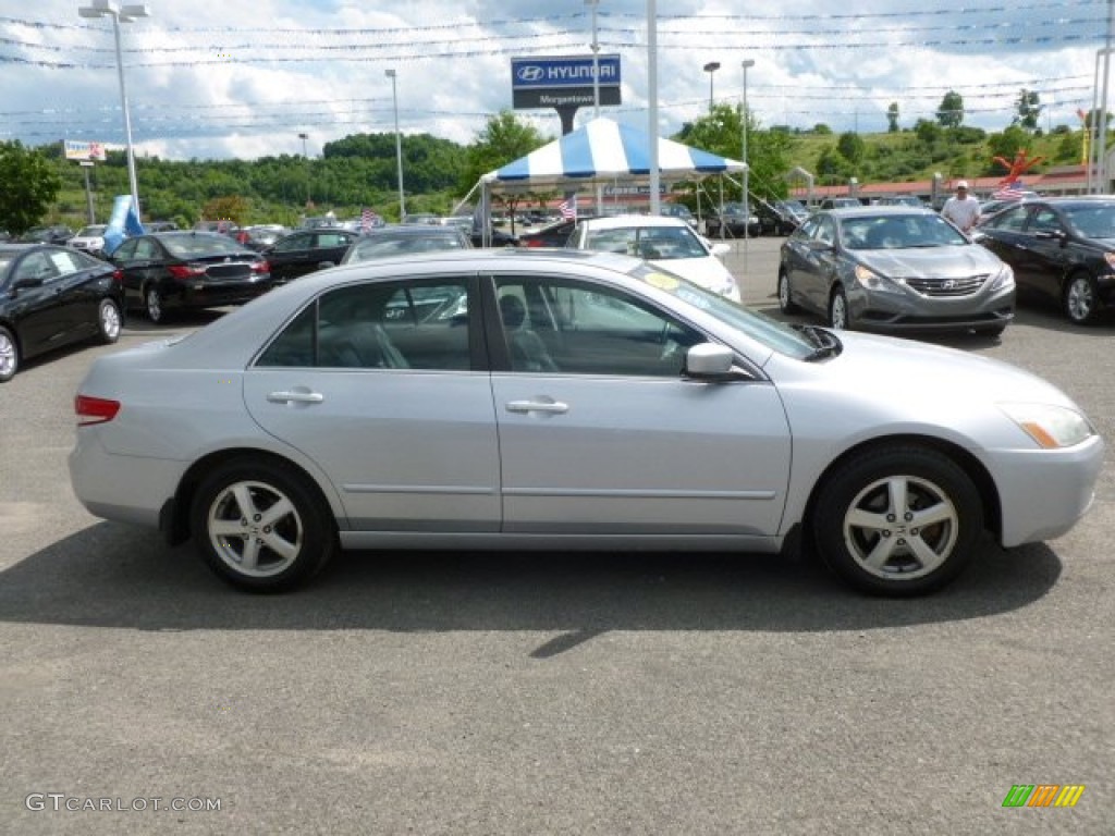 2003 Accord EX-L Sedan - Satin Silver Metallic / Black photo #8