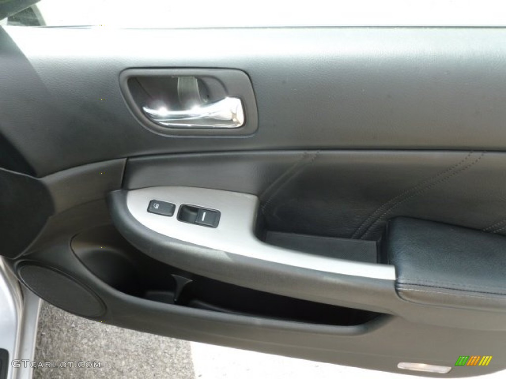 2003 Accord EX-L Sedan - Satin Silver Metallic / Black photo #12