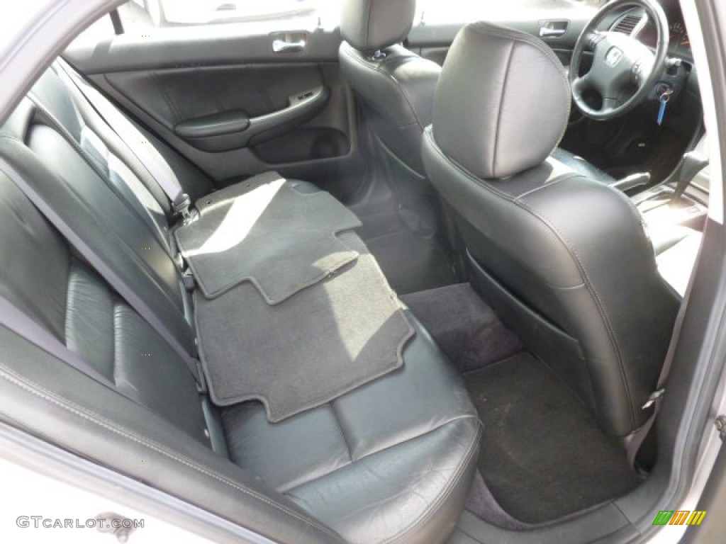2003 Accord EX-L Sedan - Satin Silver Metallic / Black photo #13