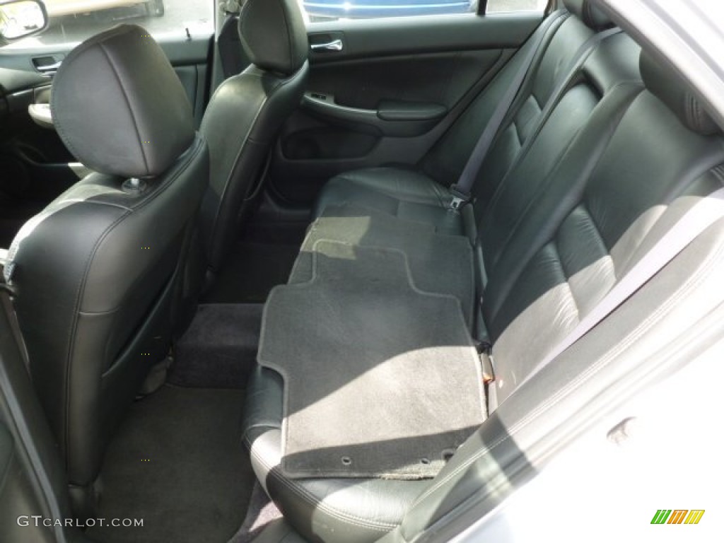 2003 Accord EX-L Sedan - Satin Silver Metallic / Black photo #14