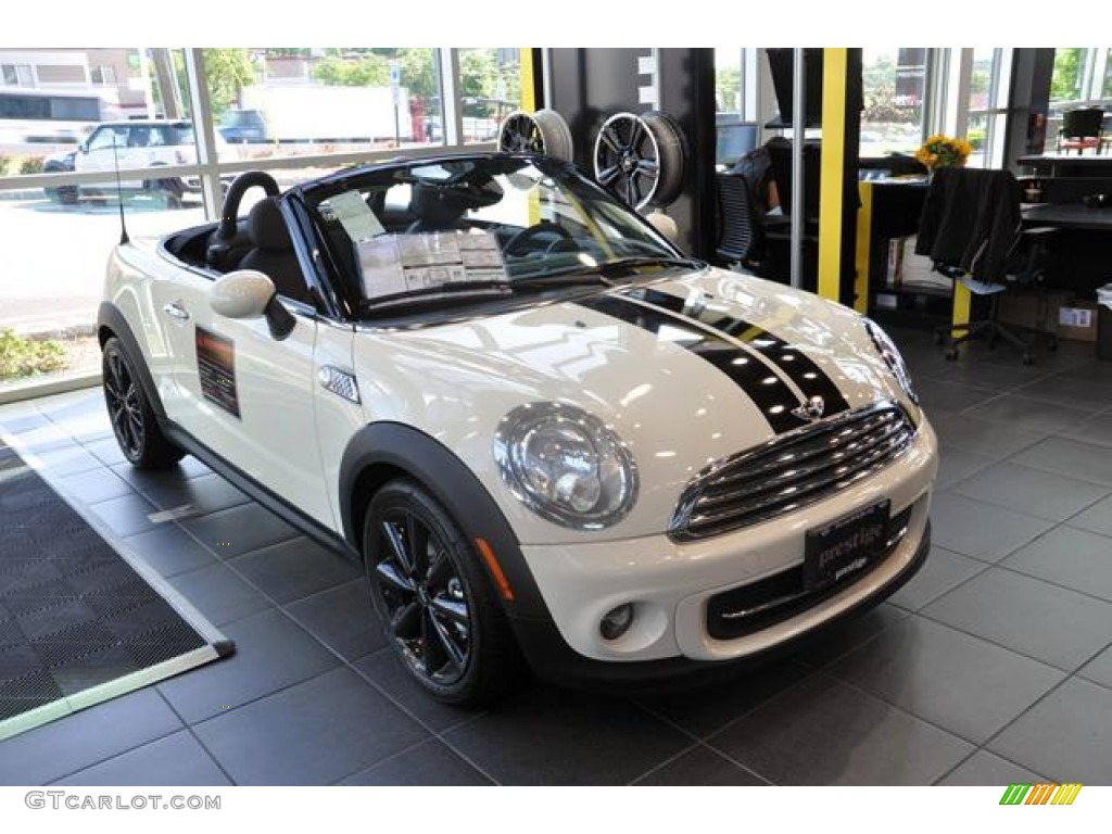 Pepper White 2012 Mini Cooper Roadster Exterior Photo #66096066
