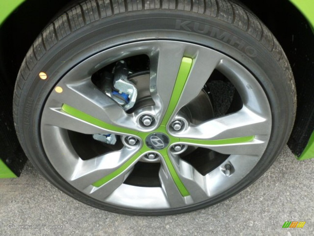 2012 Hyundai Veloster Standard Veloster Model Wheel Photo #66096165