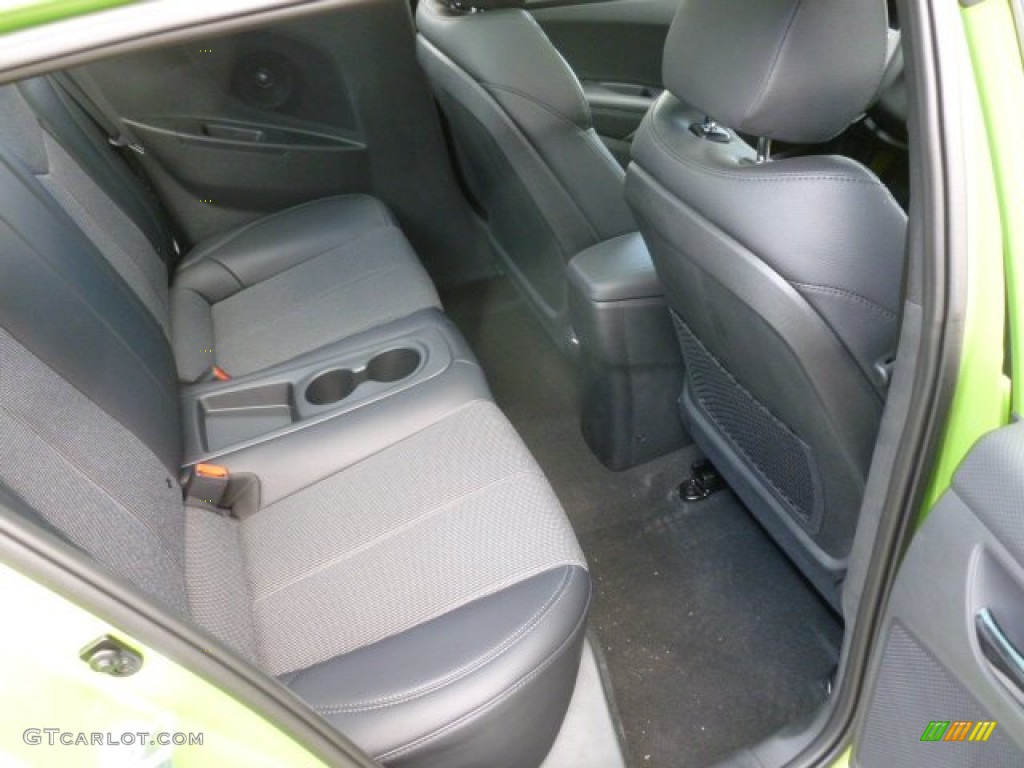 Black Interior 2012 Hyundai Veloster Standard Veloster Model Photo #66096198