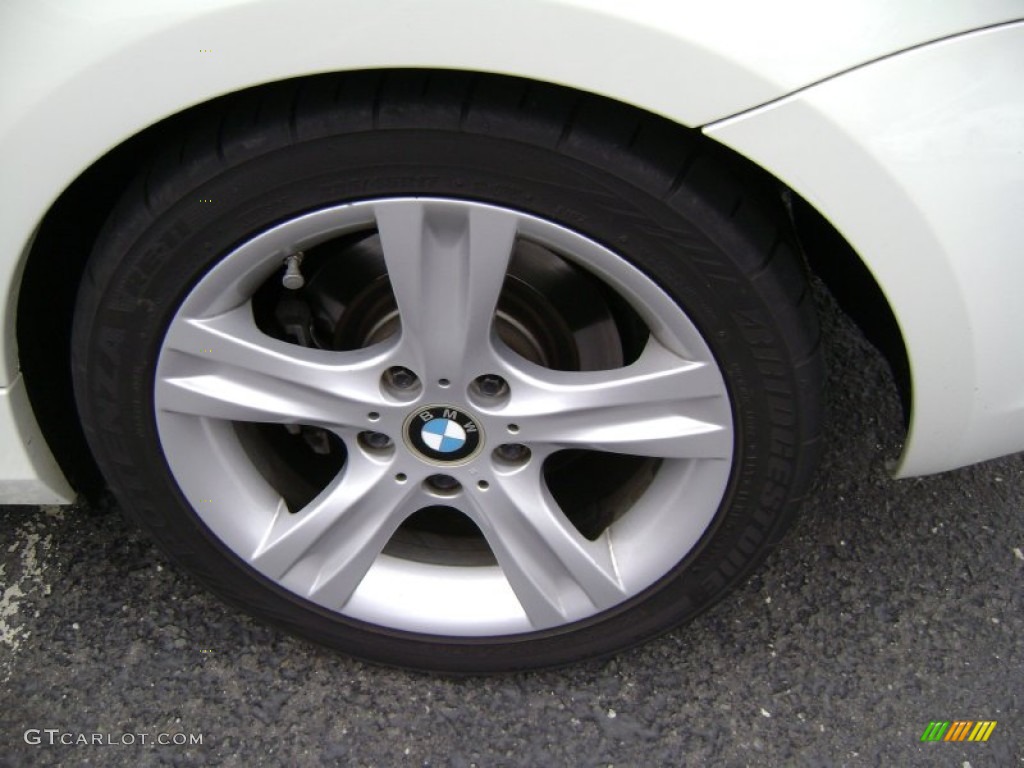 2008 1 Series 128i Coupe - Alpine White / Savanna Beige photo #8