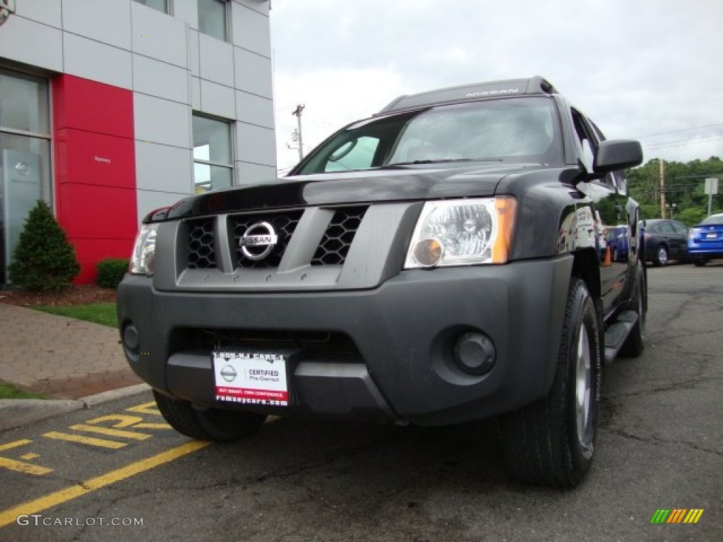 2008 Xterra S 4x4 - Super Black / Graphite photo #1