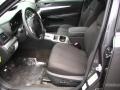 Off Black 2012 Subaru Legacy 2.5i Premium Interior Color
