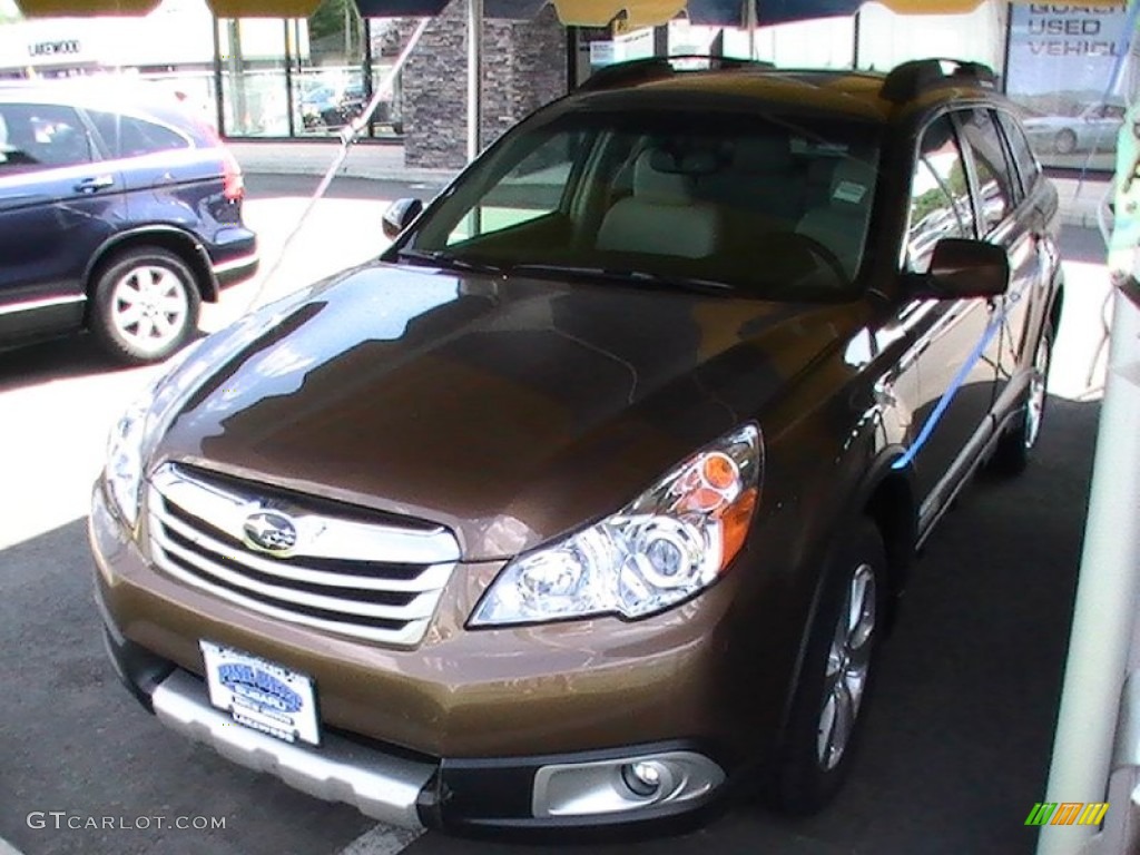 2012 Outback 3.6R Limited - Caramel Bronze Pearl / Warm Ivory photo #1