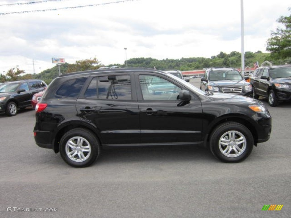 Twilight Black 2012 Hyundai Santa Fe GLS V6 AWD Exterior Photo #66097242
