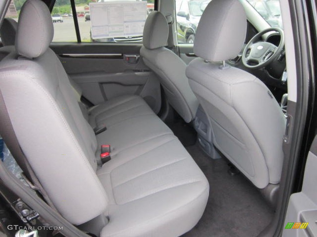 Gray Interior 2012 Hyundai Santa Fe GLS V6 AWD Photo #66097287
