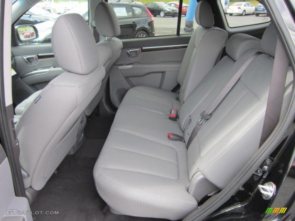 2012 Hyundai Santa Fe GLS V6 AWD Rear Seat Photo #66097302