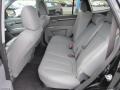 2012 Hyundai Santa Fe Gray Interior Rear Seat Photo