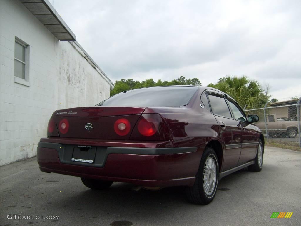 2001 Impala  - Dark Carmine Red Metallic / Neutral photo #3