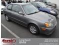 2005 Stormy Gray Hyundai Accent GLS Coupe #66080176