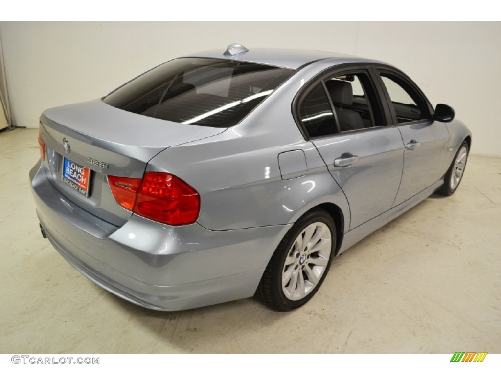 2009 3 Series 328i Sedan - Blue Water Metallic / Grey photo #6