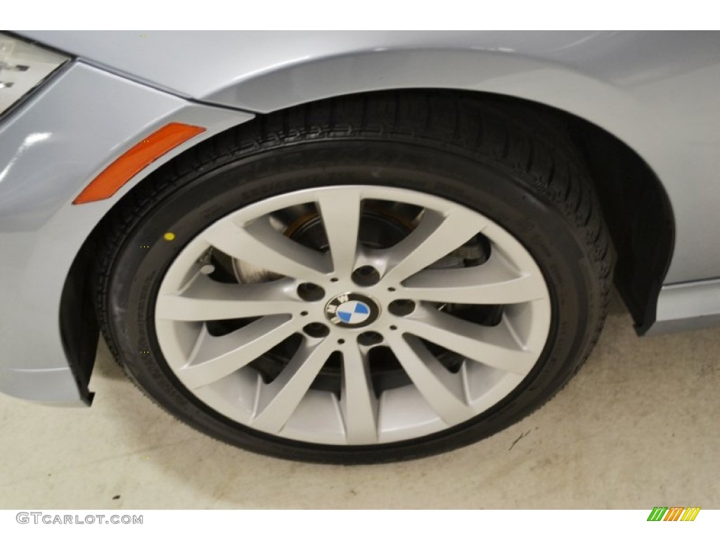 2009 3 Series 328i Sedan - Blue Water Metallic / Grey photo #10
