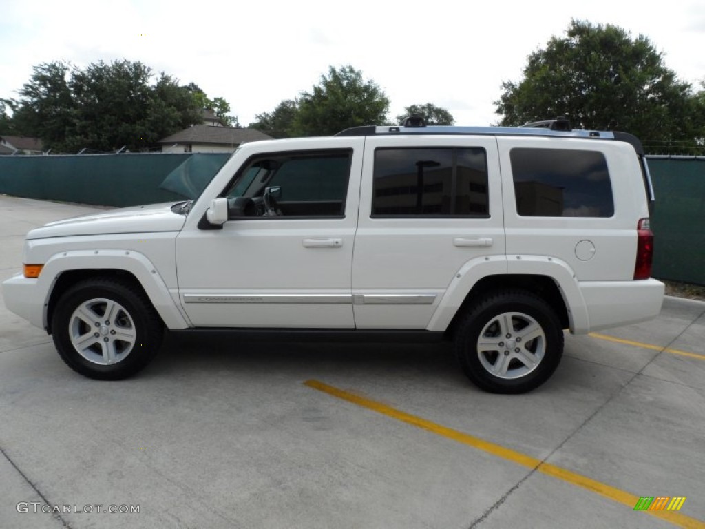 Stone White 2010 Jeep Commander Limited Exterior Photo #66100575