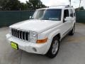 2010 Stone White Jeep Commander Limited  photo #7