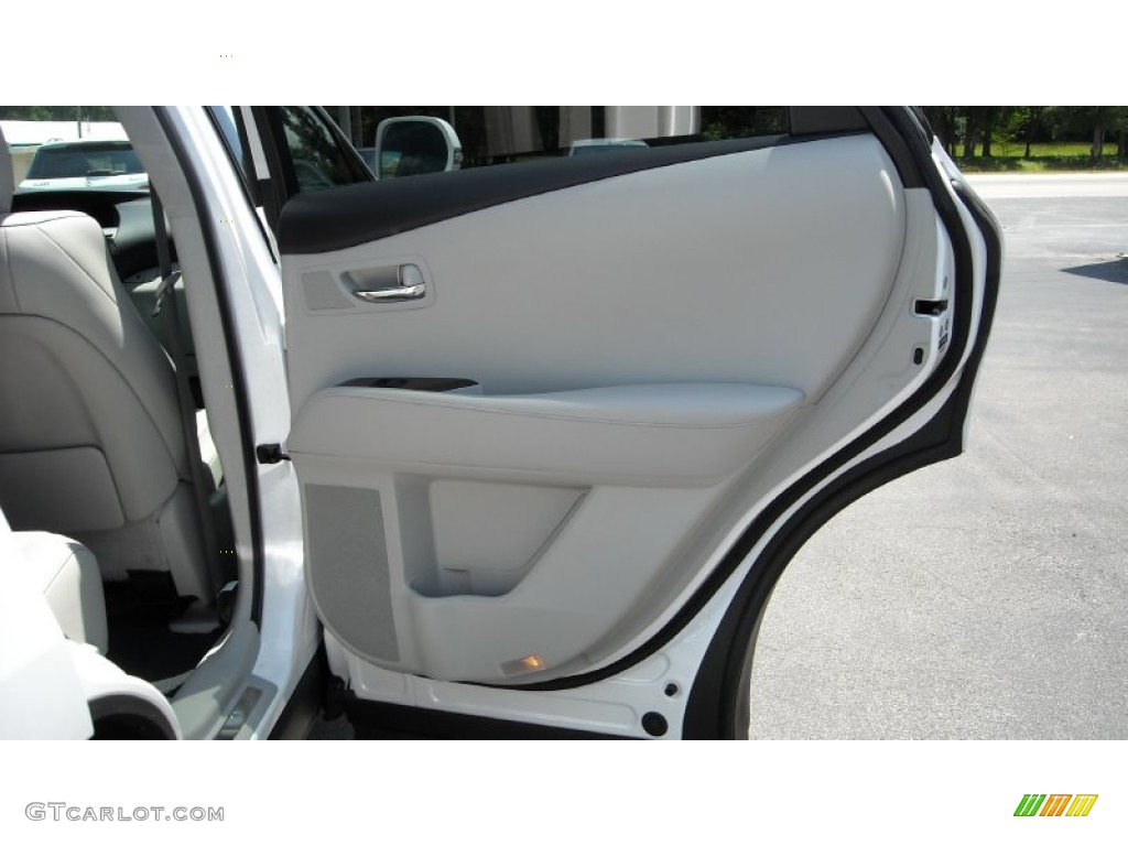 2011 Lexus RX 350 Light Gray Door Panel Photo #66100815