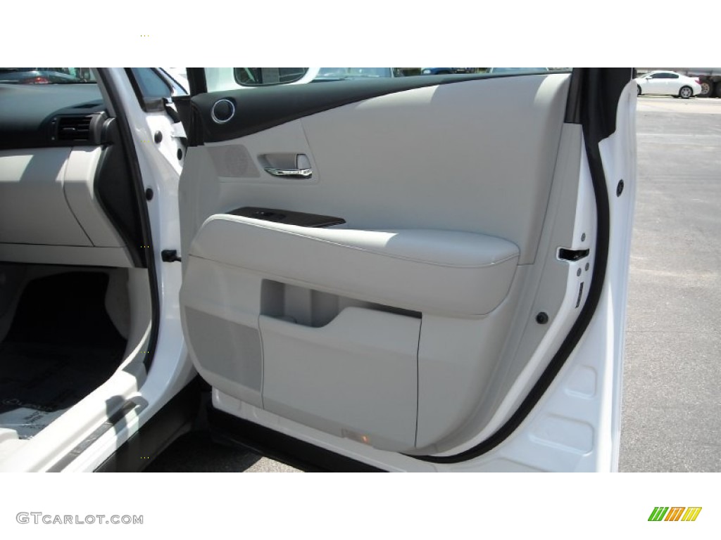 2011 Lexus RX 350 Light Gray Door Panel Photo #66100824