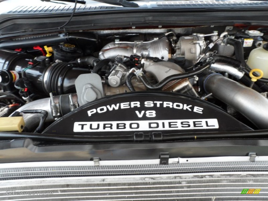 2008 Ford F350 Super Duty King Ranch Crew Cab 4x4 6.4L 32V Power Stroke Turbo Diesel V8 Engine Photo #66101403