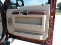 2008 Ford F350 Super Duty Chaparral Brown Interior Door Panel Photo