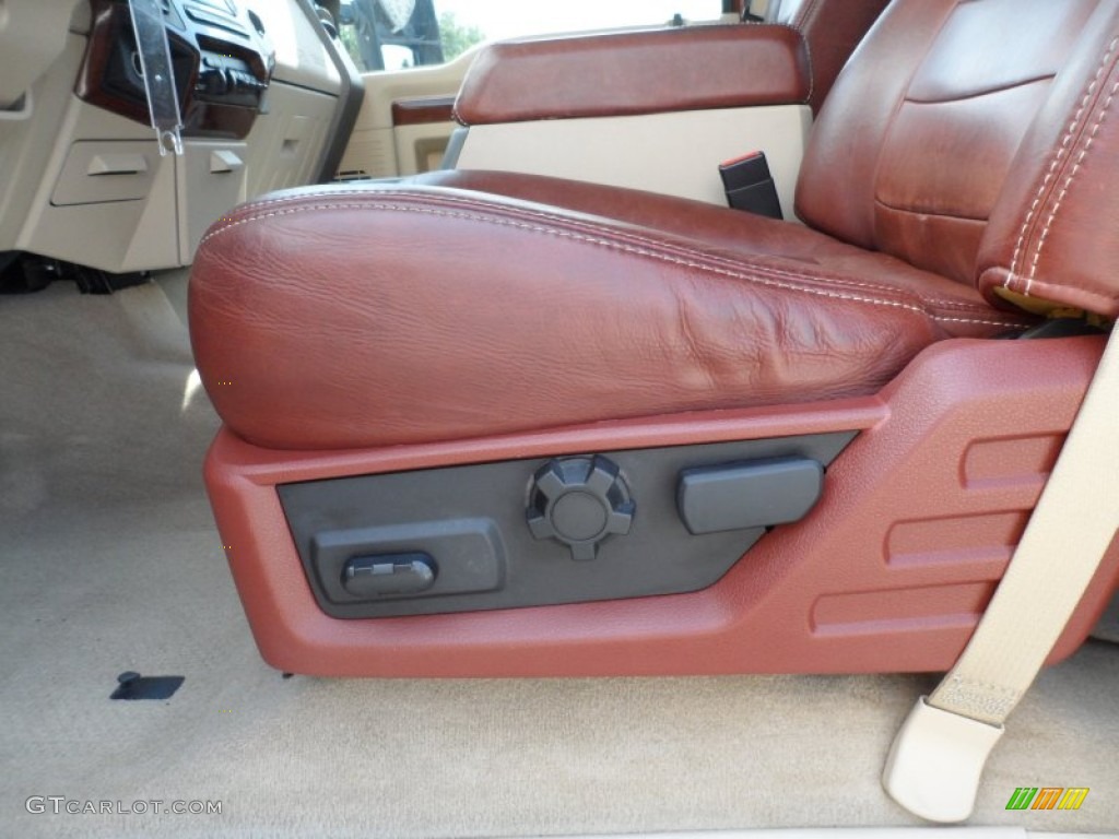 2008 Ford F350 Super Duty King Ranch Crew Cab 4x4 Controls Photo #66101519