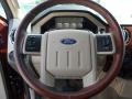Chaparral Brown Steering Wheel Photo for 2008 Ford F350 Super Duty #66101613