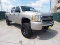 Silver Birch Metallic 2008 Chevrolet Silverado 1500 LS Crew Cab 4x4