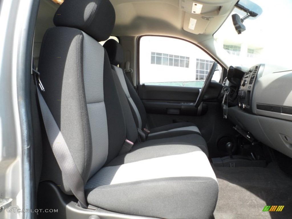 2008 Silverado 1500 LS Crew Cab 4x4 - Silver Birch Metallic / Dark Titanium photo #29