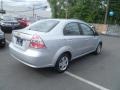 2010 Cosmic Silver Chevrolet Aveo LT Sedan  photo #4