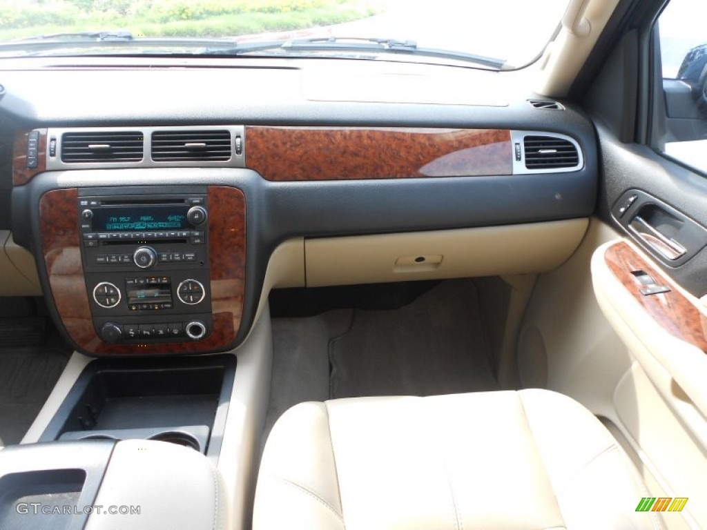 2007 Tahoe LTZ - Dark Blue Metallic / Light Cashmere/Ebony photo #19