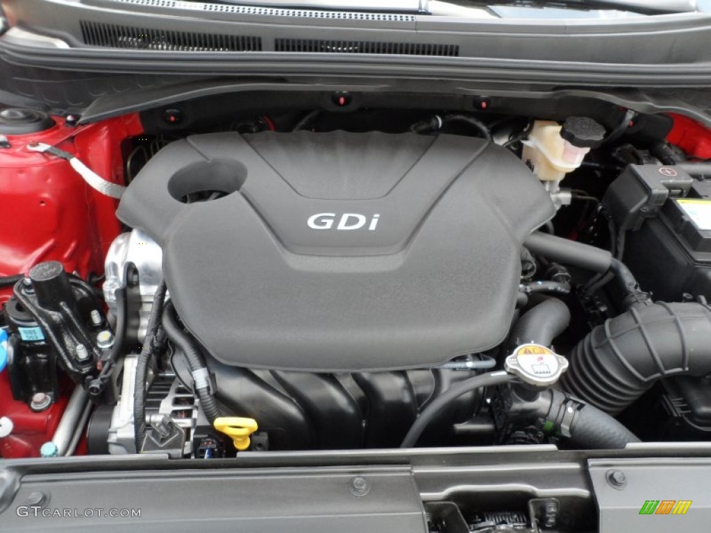2012 Hyundai Veloster Standard Veloster Model 1.6 Liter GDI DOHC 16-Valve Dual-CVVT 4 Cylinder Engine Photo #66104326