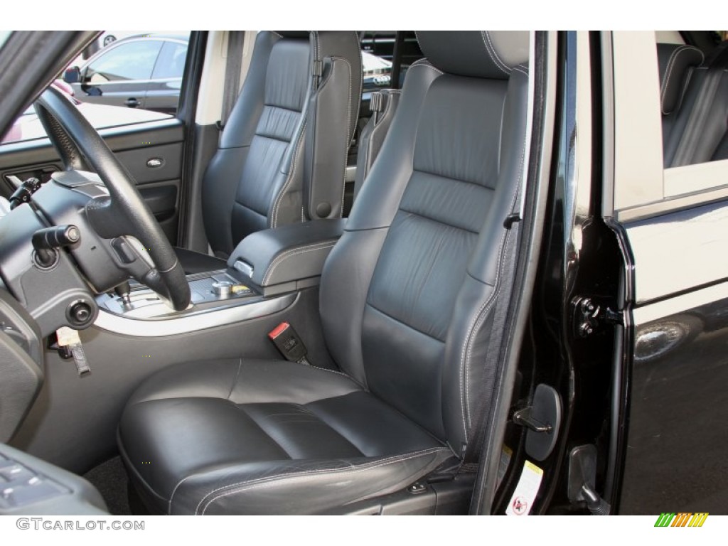 2009 Land Rover Range Rover Sport Supercharged Front Seat Photo #66105180