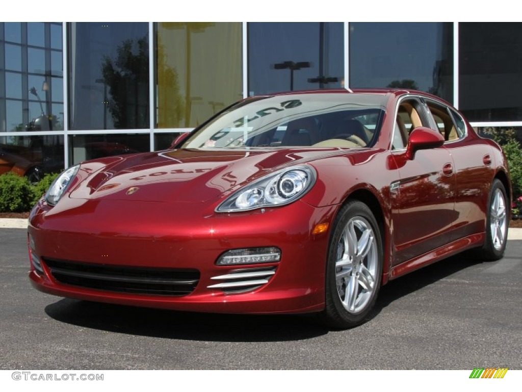 Ruby Red Metallic 2012 Porsche Panamera 4S Exterior Photo #66105561