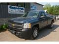 Blue Granite Metallic 2011 Chevrolet Silverado 1500 Regular Cab 4x4