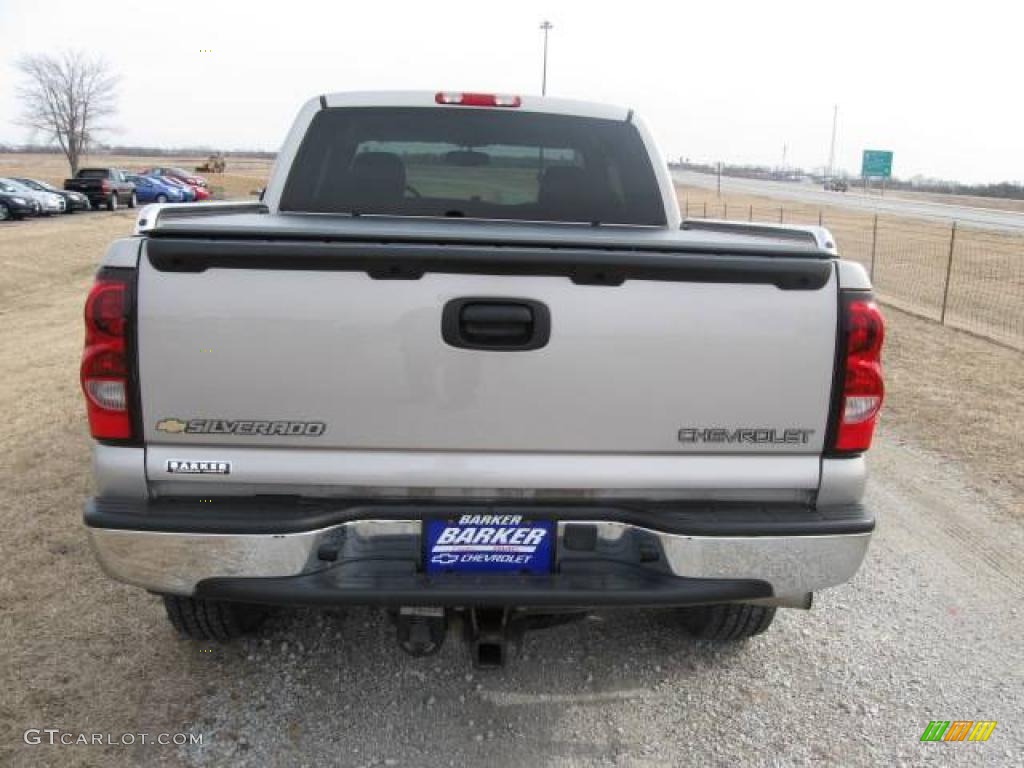 2005 Silverado 1500 Z71 Extended Cab 4x4 - Silver Birch Metallic / Dark Charcoal photo #5