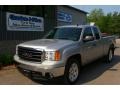 2008 Silver Birch Metallic GMC Sierra 1500 SLE Extended Cab 4x4  photo #1