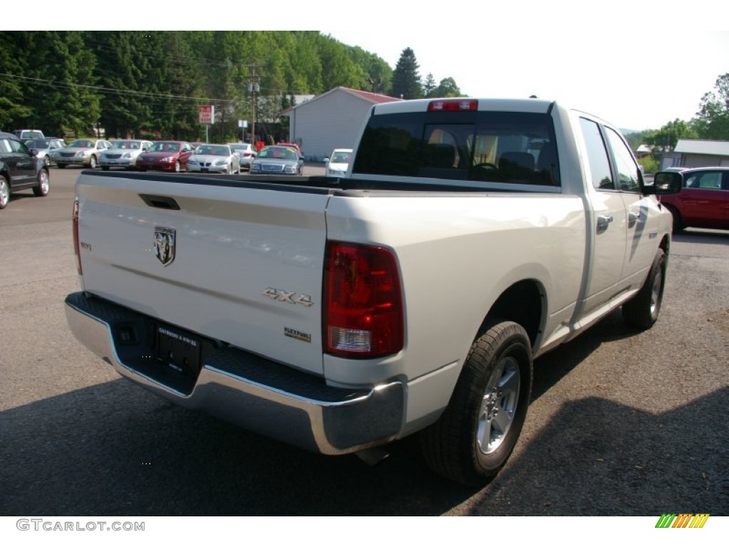 2009 Ram 1500 SLT Quad Cab 4x4 - Stone White / Dark Slate/Medium Graystone photo #18