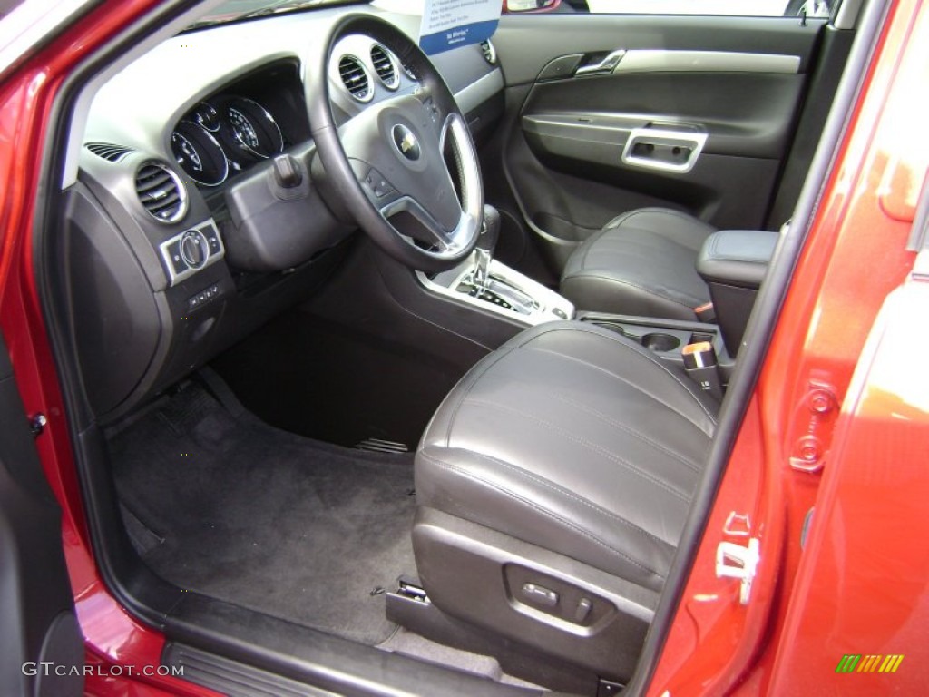 Black Interior 2012 Chevrolet Captiva Sport LT Photo #66107443