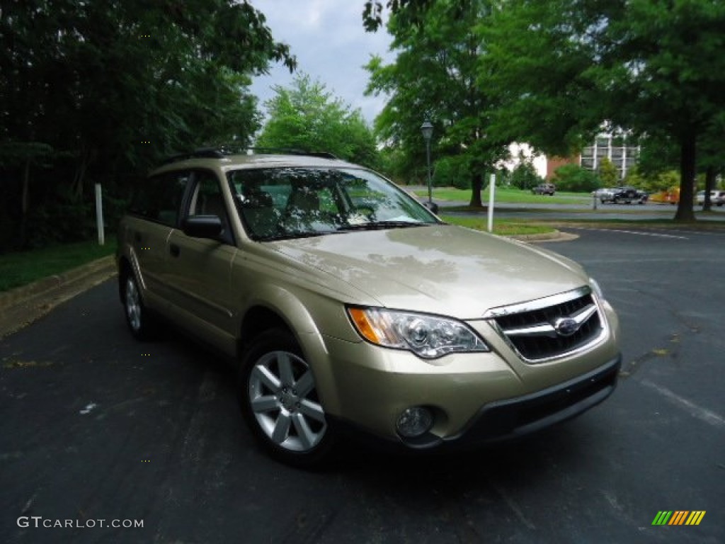 2009 Outback 2.5i Special Edition Wagon - Harvest Gold Metallic / Warm Ivory photo #1