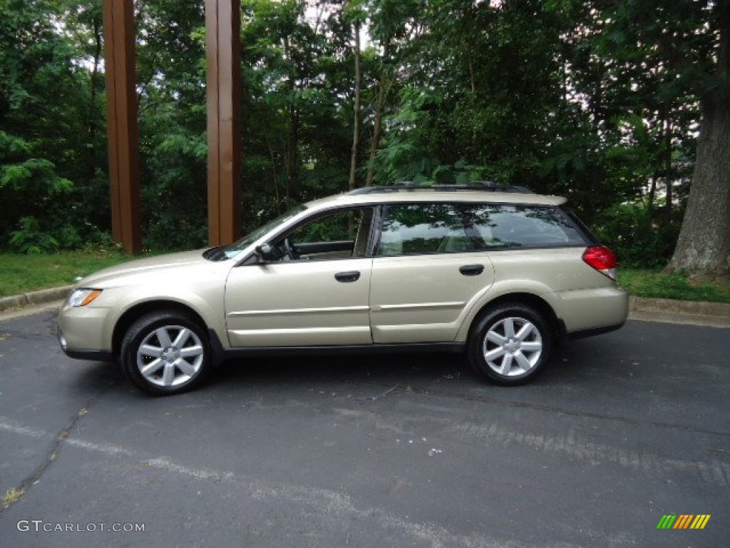 2009 Outback 2.5i Special Edition Wagon - Harvest Gold Metallic / Warm Ivory photo #4