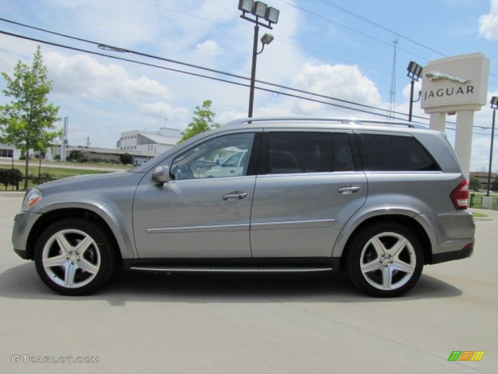 Palladium Silver Metallic 2010 Mercedes-Benz GL 550 4Matic Exterior Photo #66107851